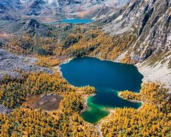 【秋日必去】康定！秋日彩林雪山湖泊交織成畫