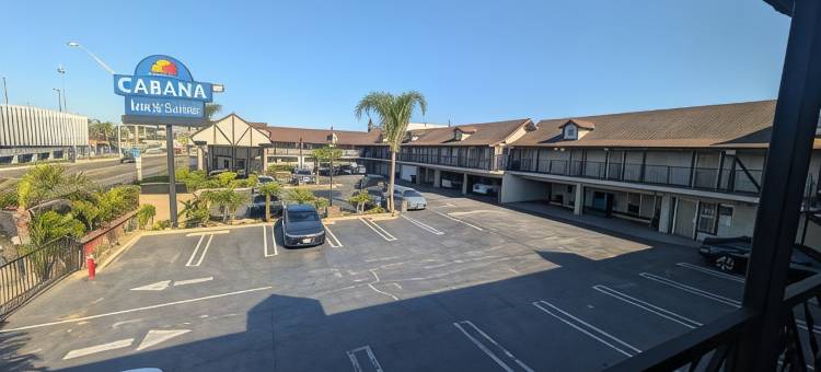 长滩市中心戴斯酒店(Cabana Inn & Suites)图片