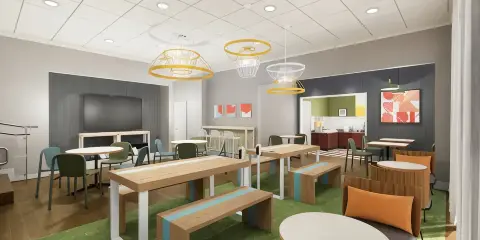 希爾頓Spark堪薩斯城廣場有軌電車酒店