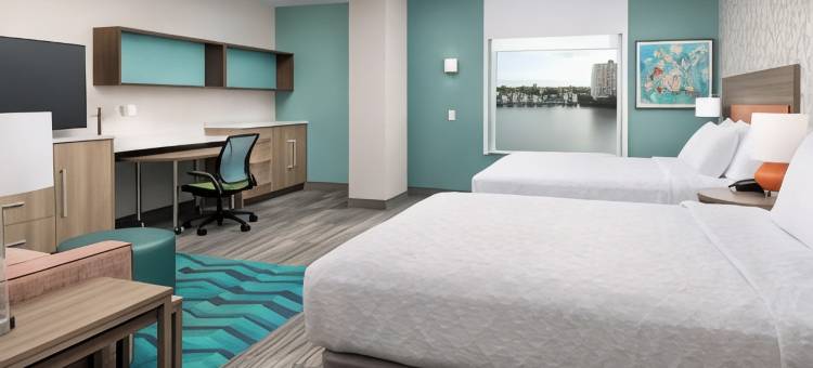 希尔顿Home2套房迈阿密机场南蓝湖(Home2 Suites by Hilton Miami Airport South Blue Lagoon)图片