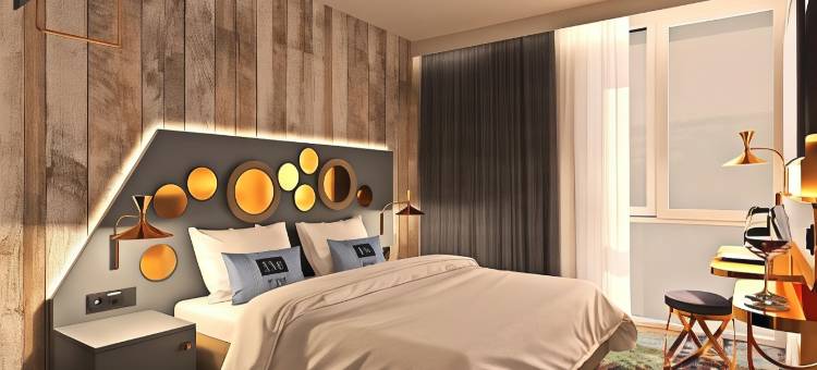 慕尼黑奥林匹克公园the niu假日酒店(Holiday Inn - the niu, Brass Munich Olympiapark)图片