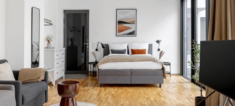 Global Living 设计公寓 I 奥格斯堡市政厅广场(Global Living - Design Apartment I Rathausplatz I Kitchen I Augsburg)图片