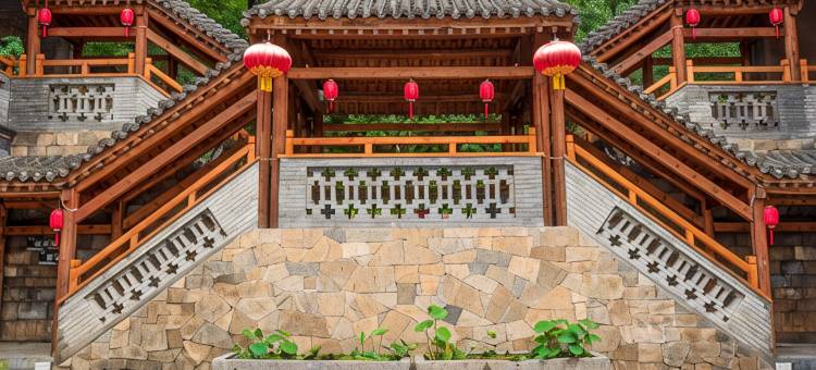 阜平骆驼湾小院图片