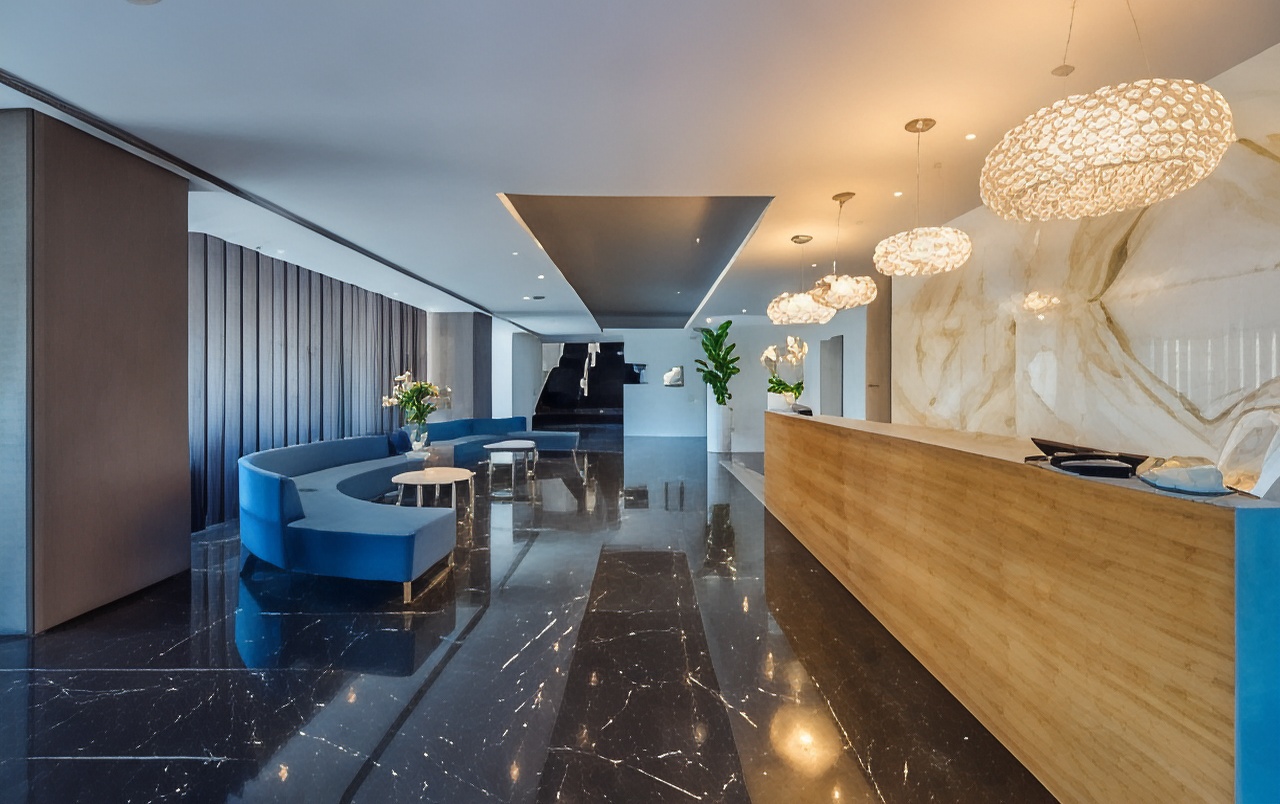 Sun Hall HotelOver view