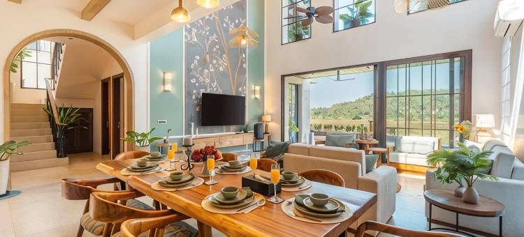 ELIVAAS四卧室豪华别墅，带私人泳池，维拉维尔德，班扬布利斯(Elivaas 4BHK Luxury Villa with Pvt Pool, Villa Verde, the Banyan Bliss)图片