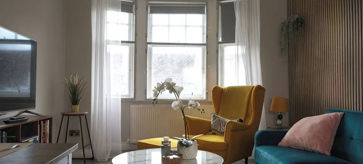 福尔柯克市中心时尚两卧室公寓(Falkirk City Centre Stylish 2 Bed Flat)图片