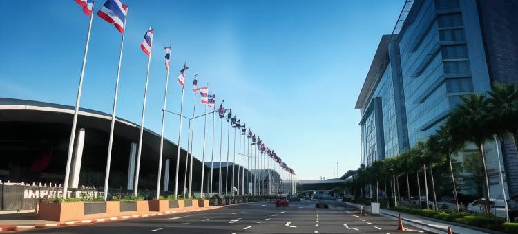 曼谷因帕克特敦姆恩旅馆(Impact Don Mueang Bangkok Guest House)图片