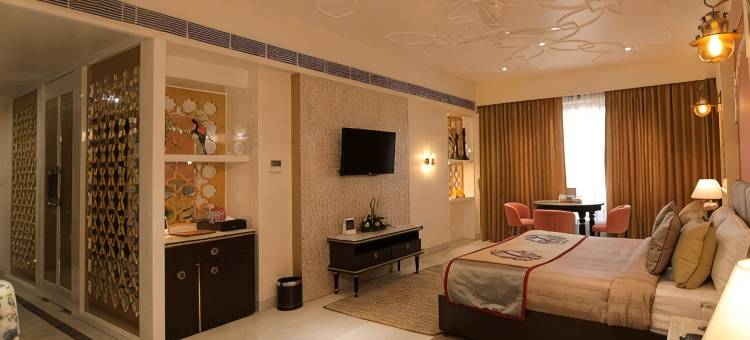 乌代布尔的Justa Ssatva度假村和会议中心(Justa Ssatva Resort, Udaipur)图片