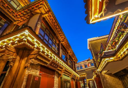 香格里拉第5颗陨石天魁酒店（独克宗古城店）外景图