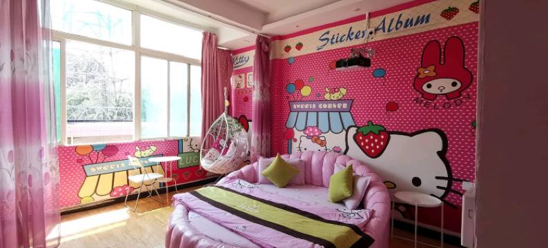 西安景悦影咖主题宾馆图片