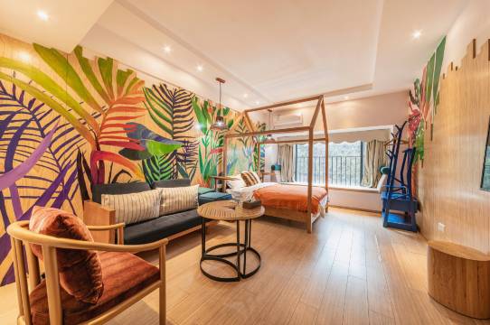 寓米欢聚公寓(广州东站燕塘地铁站店)