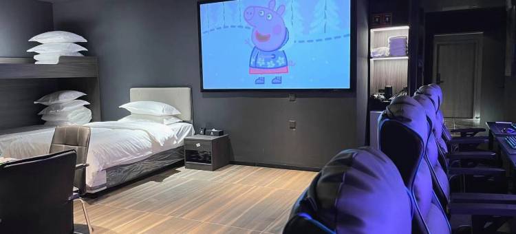 黑白电竞酒店图片