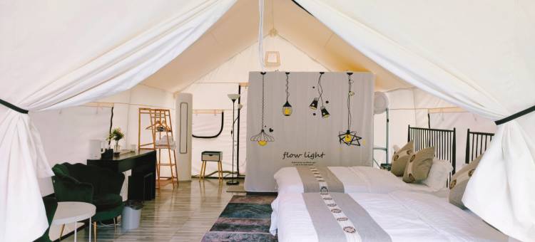 金佛山金水湾露营基地图片