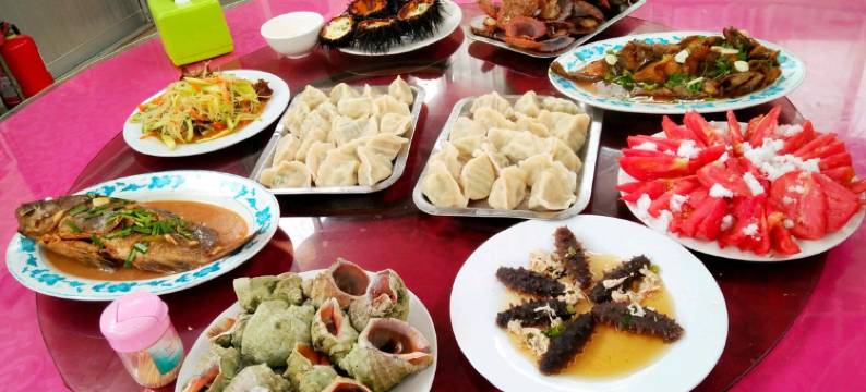 长岛晨晨渔家图片