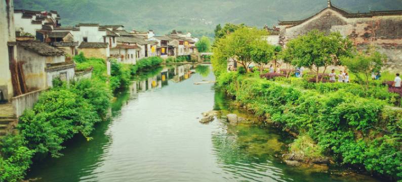 黄山丰乐湖农庄图片
