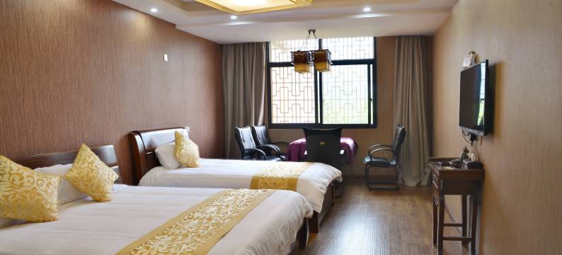 天台寒山茅舍图片