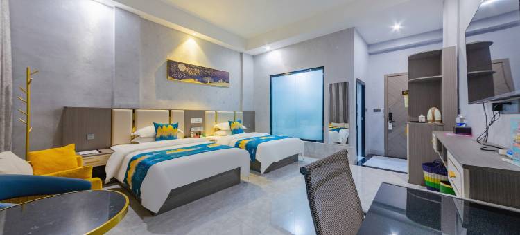 合山七星伴月公寓酒店图片