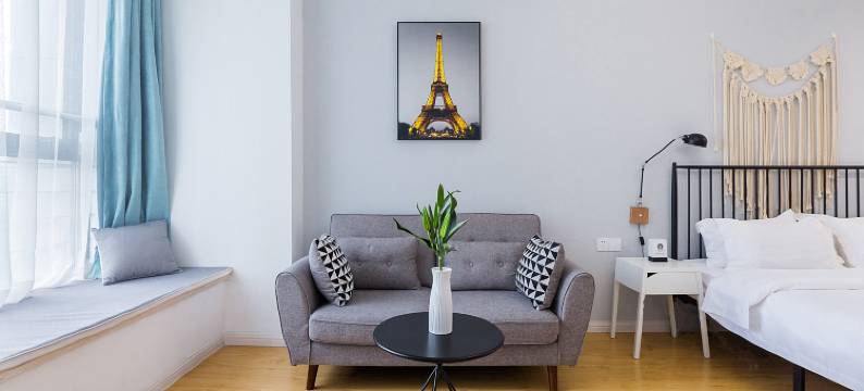 云畔·锦华霓虹城景都市简约设计美宿(合肥高铁南站汇美广场店)图片