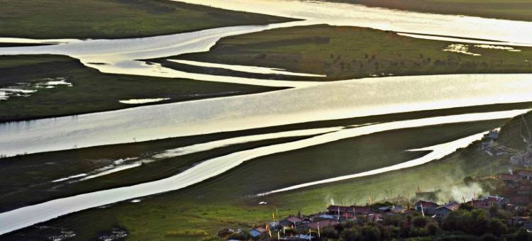 若尔盖唐克避暑山庄图片