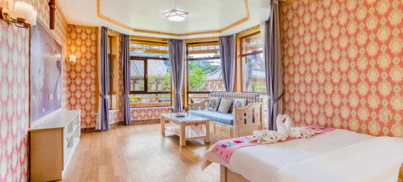 千山涌泉池韩园度假民宿图片