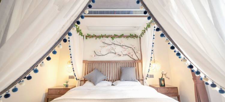 九华山宜粟庭·云起时modern中式禅意美宿(换乘中心店)图片