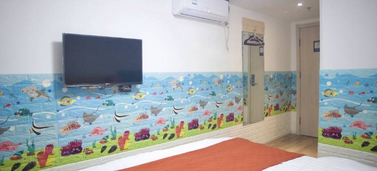 轻住·花朵快捷酒店(青岛同福路妇女儿童医院店)图片