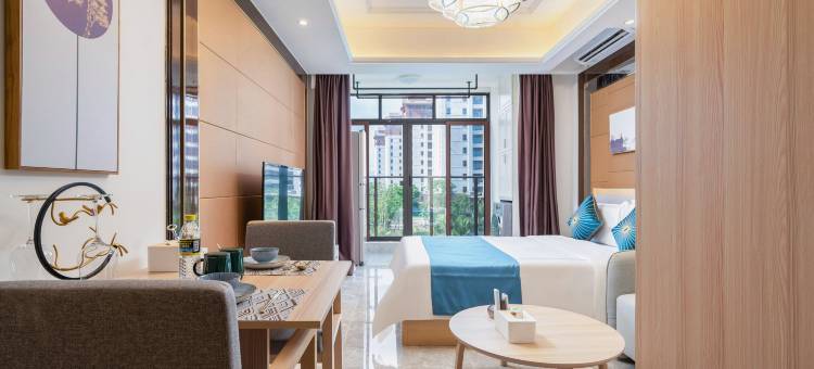 景咖·亲子网红泳池度假冲浪设计师民宿(海棠湾恒大养生谷店)图片