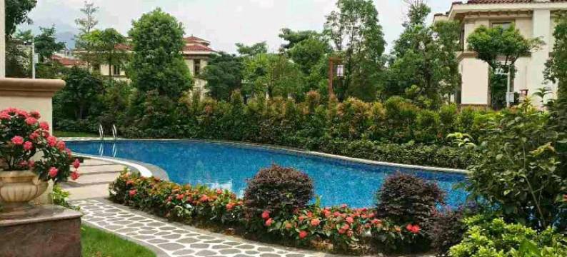 广州增城锦绣健康山谷泳池温泉别墅图片