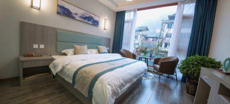 西岭雪山栖溪民宿图片