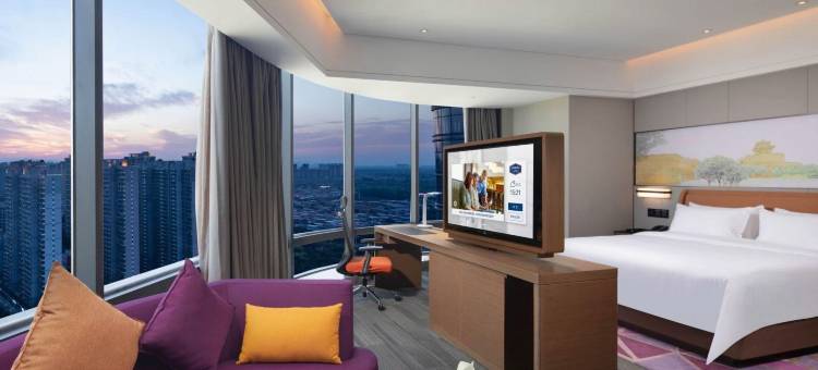 邯郸高铁站希尔顿欢朋酒店图片