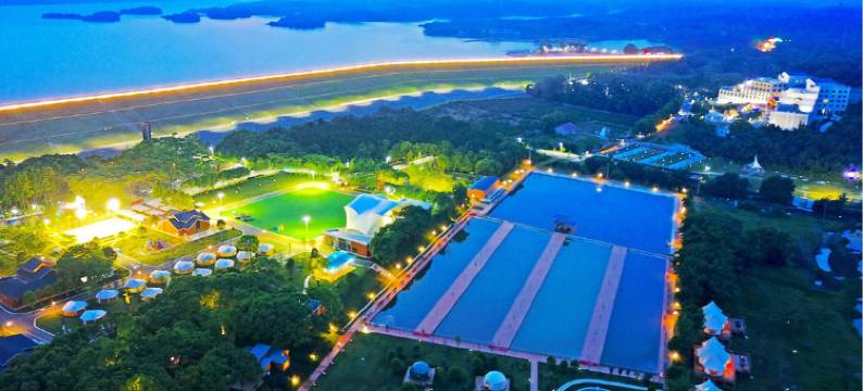 松滋洈水汽车露营基地图片