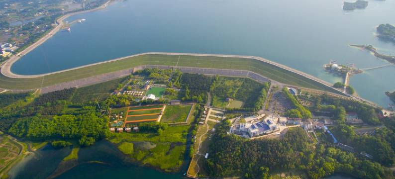 松滋洈水汽车露营基地图片