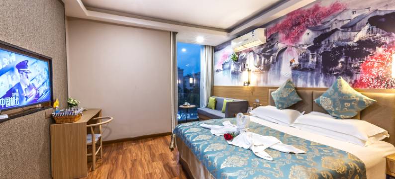 花居酒店(苏州工业园区金鸡湖西娄葑地铁站店)图片