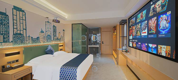 罗曼假日酒店(峡山店)图片