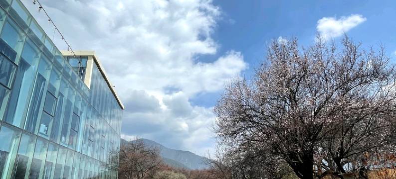 米林听风看水玻璃盒子别墅图片