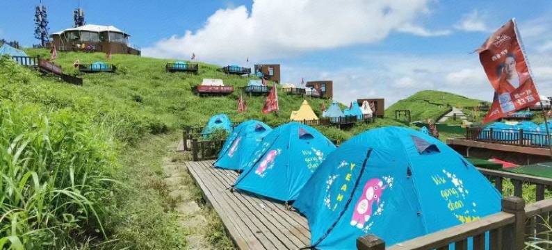 武功山山顶帐篷民宿图片