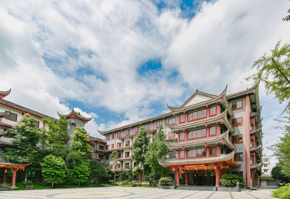 青神江湾神木园外景图