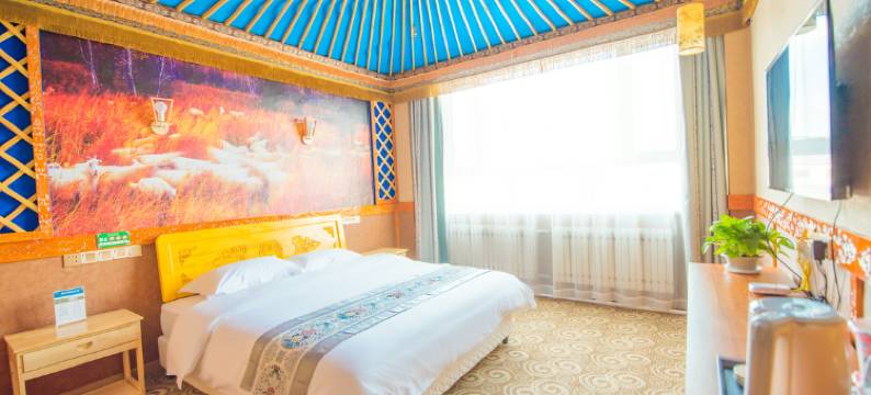 呼伦贝尔六十六顶毡房宾馆图片