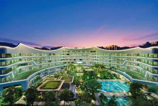 澄迈蓝海钧华大饭店（海南生态软件园店）外景图