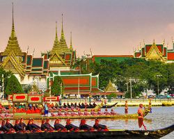 ซ้อมใหญ่ขบวนพยุหยาตราทางชลมารค