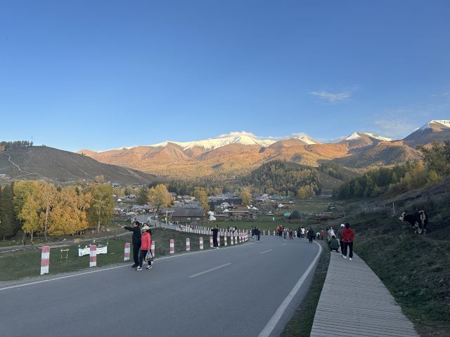 白哈巴西北第一村-石碑旅行图片 8