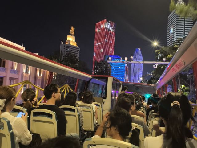 双层敞篷观光巴士天津之眼始发站旅行图片 4