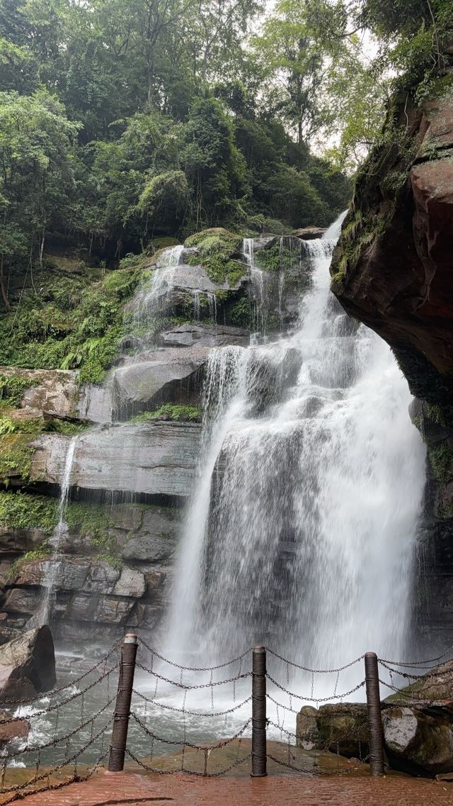 成都天台山旅游景区旅行图片 1