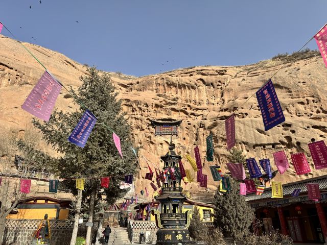 马蹄寺北寺石窟旅行图片 2