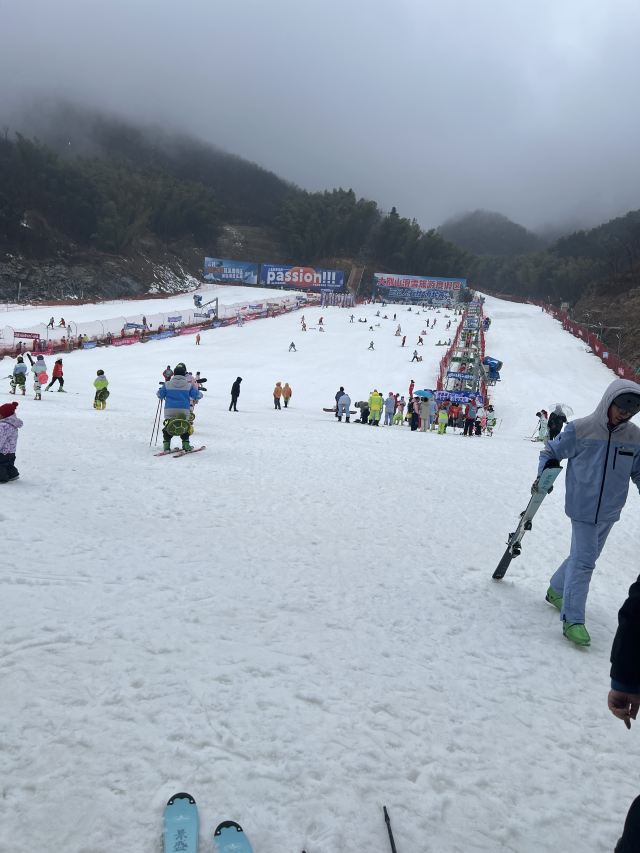 大别山滑雪旅游度假区旅行图片 3