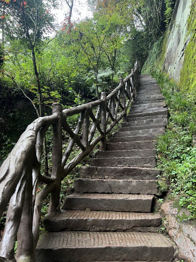 成都天台山旅游景区旅行图片 8