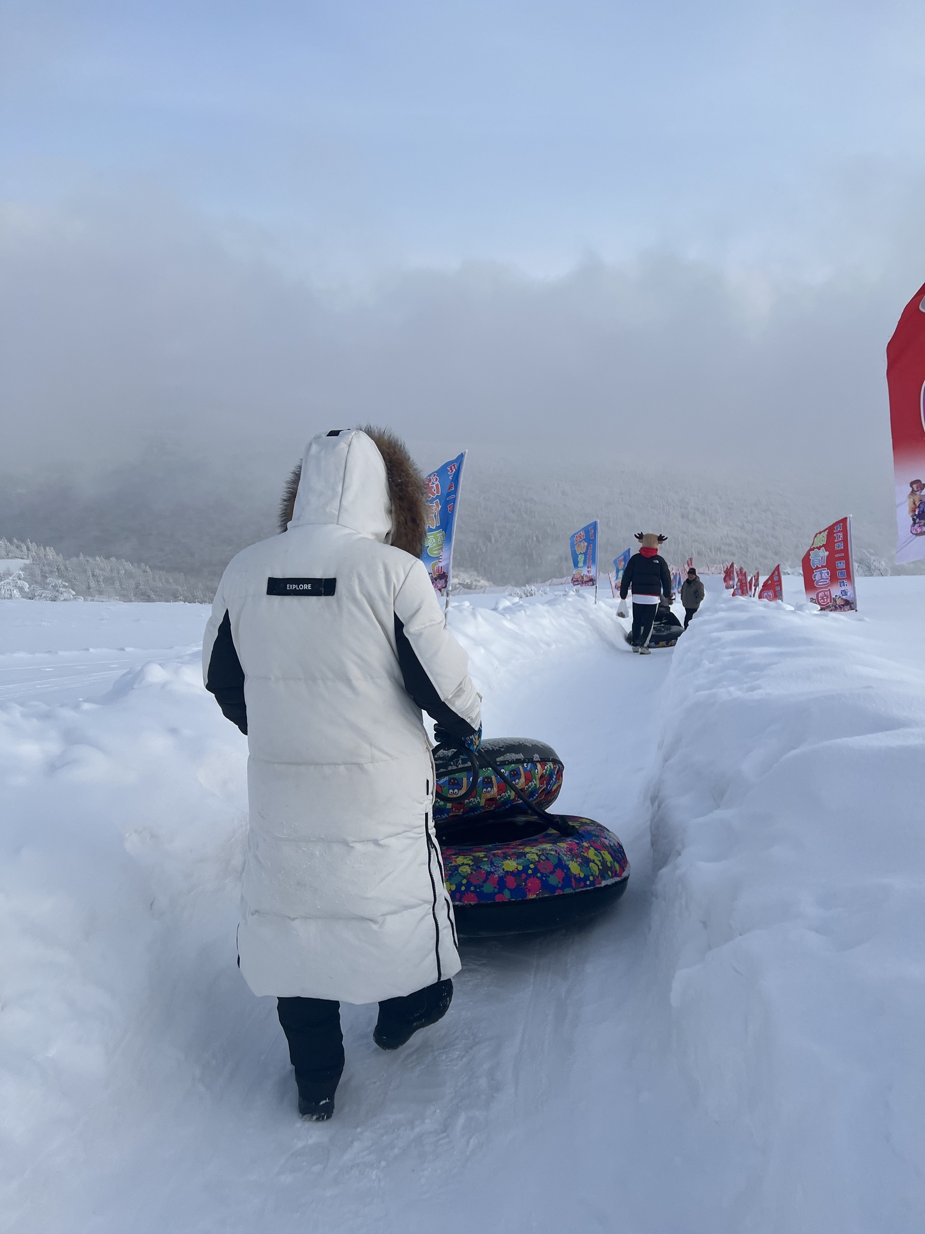 China Snow Town