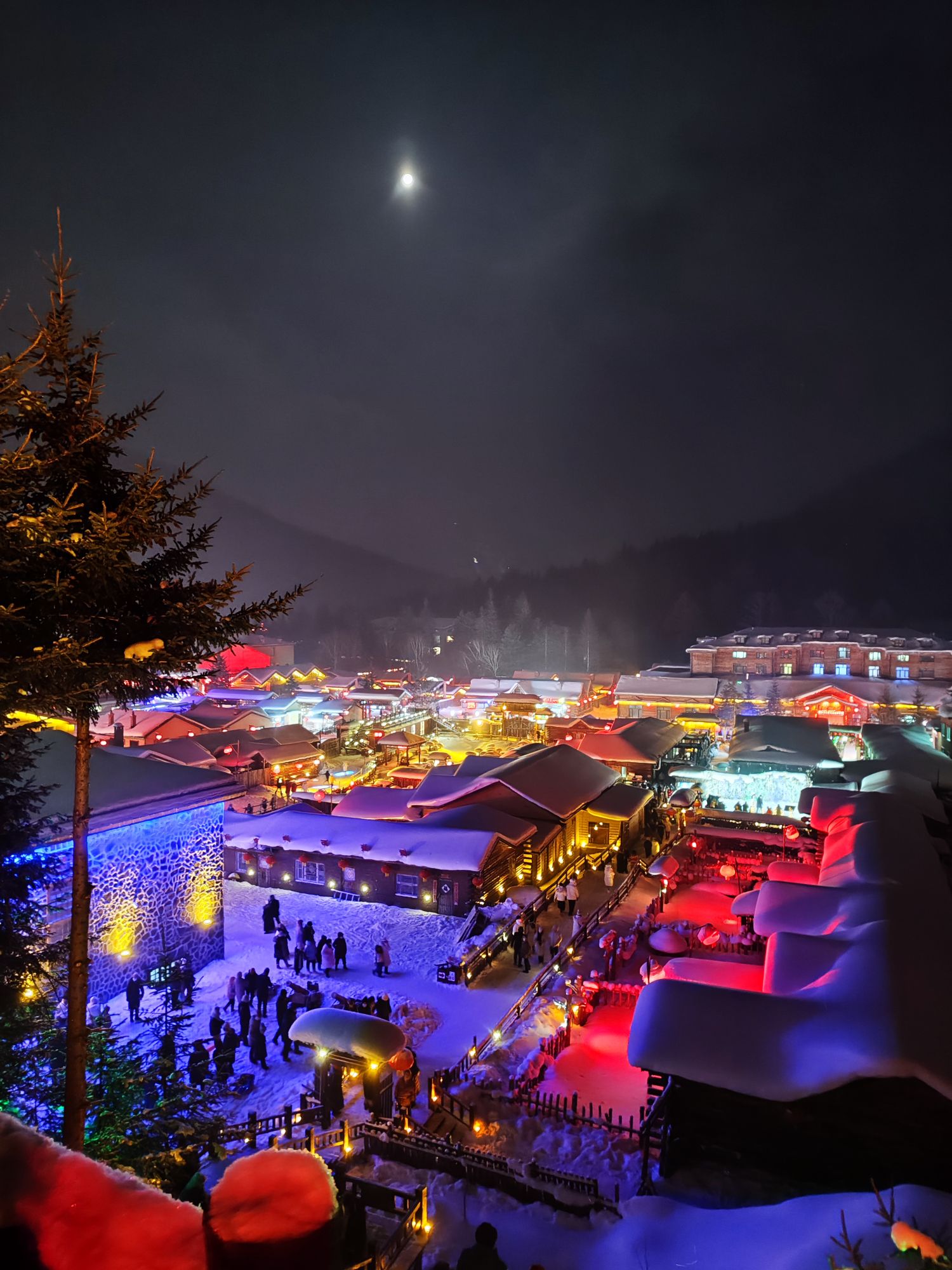 China Snow Town