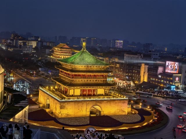 西安钟楼旅行图片 2