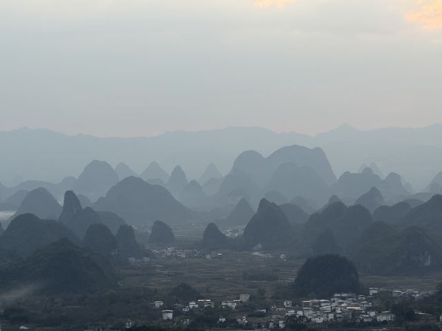 千里江山图大型水墨画打卡地旅行图片 2